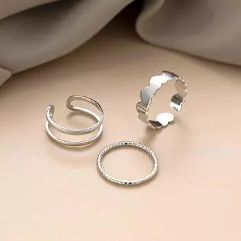 2023 женские подружки, модные темпераментные геометрические женские аксессуары, корейская версия кольца серебряный