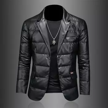 2023 Зима 90 Белый утиный пуховик Пуховик Мужская модная модная универсальная шуба Пуховик Красивое повседневное пальто M-5XL