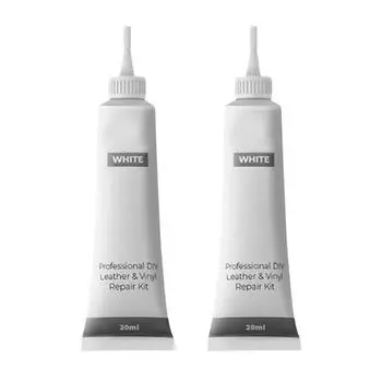 2024 2 шт. Набор для ухода за автомобилем Кожа Кожа Ремонт Жидкость Инструмент Авто Сиденья Диваны Пальто Дыры Царапины Трещины Восстановление Черный