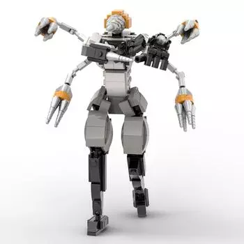 2024 3D Детский блок пластиковый игровой конструктор для подростков и детей Skibidi унитаз 282шт