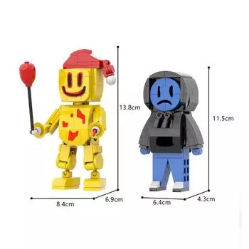 2024 3D The Backrooms Детский блок пластиковый игровой конструктор для подростков и детей