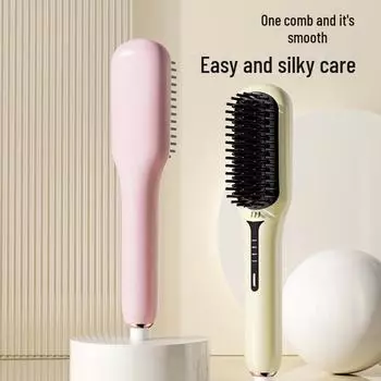 2024 4D Ионная расческа для волос: Универсальная укладка без повреждения прямых или вьющихся волос, влажных или сухих. Попрощайтесь с вьющимися волосами! Negative ion straight hair comb