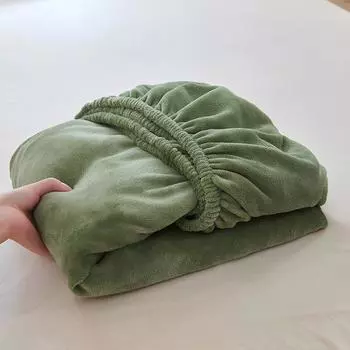 2024 Autumn and Winter New A-class Milk Velvet All Inclusive Bedsheet Pillowcase Pair