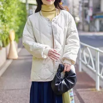 2024 autumn and winter new women s clothing loose and thin casual Japanese simple short cotton clothes thin cotton clothes jacket M белый