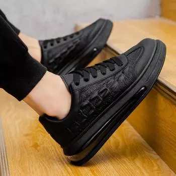 2024 Autumn New Fashion Trend Men s Casual Shoes Outdoor Versatile Sports Shoes Men s Shoes 39 чёрный