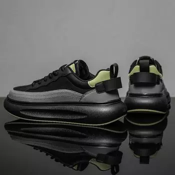 2024 Autumn New Low Top Casual Breathable Hollow Board Shoes Men s Sports Skateboarding Shoes Fashion Vulcanized Shoes 39