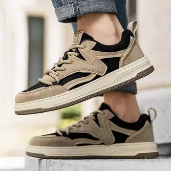 2024 autumn new men s low-top high-quality board shoes, youth sports and leisure shoes, live broadcast niche men s shoes 39