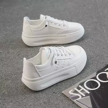 2024 autumn women s shoes student campus high value versatile soft sole in trendy casual lightweight sports shoes 35 чёрный