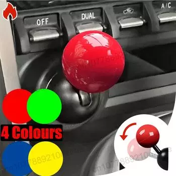 2024 Автомобильная кнопка запуска двигателя с рычагом переключения передач Кнопка запуска и остановки двигателя Полностью металлическая автомобильная кнопка запуска одним нажатием Крышка стартера красный