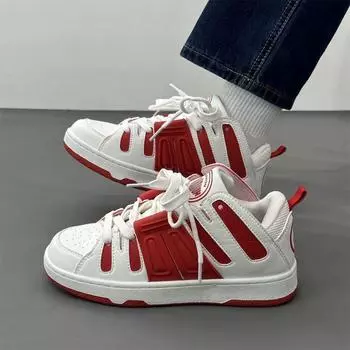 2024 Баскетбольные кроссовки для мужчин, дышащие кроссовки на платформе для пар, женские повседневные кроссовки 36