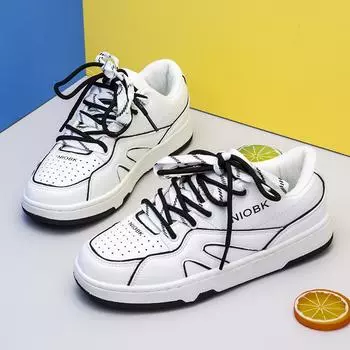 2024 Баскетбольные кроссовки для мужчин, дышащие кроссовки на платформе для пар, женские повседневные кроссовки 36