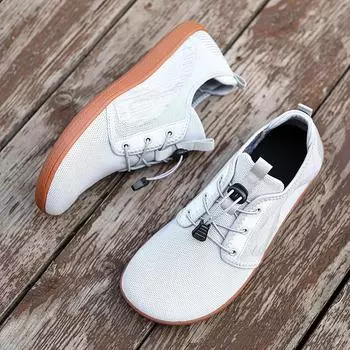 2024 Белые широкие босоножки на плоской подошве для женщин, женская обувь в минималистском стиле для активного отдыха, повседневная обувь для ходьбы, бега, упражнений 36 чёрный