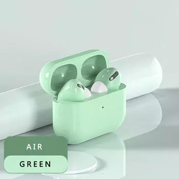 2024 Беспроводные наушники, всплывающие наушники-вкладыши с датчиком стерео объемного звучания, Bluetooth-наушники, гарнитура с сенсорным управлением зелёный