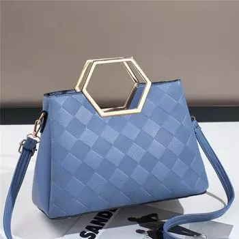 2024 Большая вместимость Новая модная одноплечевая диагональная крестообразная женская сумка красный