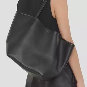 «2024 Большая вместительная сумка-ведро для матери и ребенка: Сумка через плечо для мам в городские поездки. серый