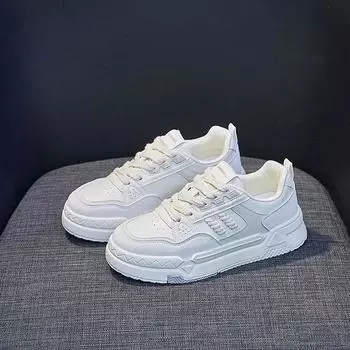 2024 Canvas Shoes, Summer Breathable Women s Board Shoes, Trendy Flying Woven Mesh Casual Shoes, Super Light and Trendy Shoes 40 35 бежевый