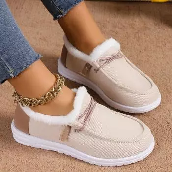 2024 Повседневные хлопковые ботинки на плоской подошве, зимние новые спортивные ботинки на платформе 2024, рабочая обувь для женщин, зимние новые роскошные популярные плюшевые ботинки 36 коричневый