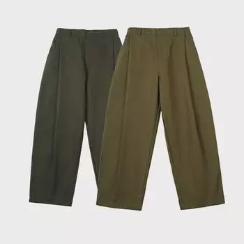 2024 City Fanpin мужские повседневные брюки с драпировкой — осенний тренд XL армия зеленый