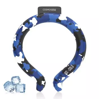 2024 Cool Ring Natural Freezing Cool Neck Ring COSMOS Certified Neck Cooler Ice Neck Ring 3 Layer Design Neck Cooling Goods Cool Long Lasting Ice Neck