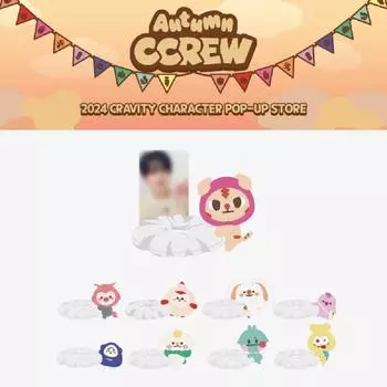 2024 CRAVITY Персонаж Осень CCREW POP-UP Store Резинка для волос WOOLPI