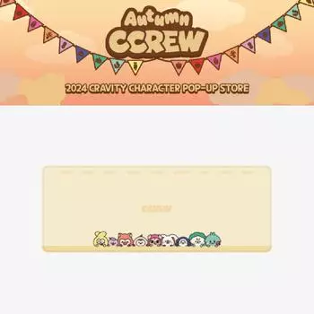 2024 CRAVITY Персонаж Осень CCREW POP-UP Store Настольный коврик
