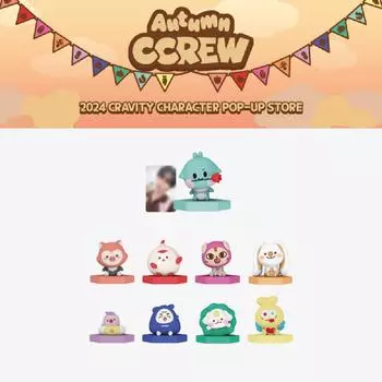 2024 CRAVITY Персонаж Осенняя CCREW POP-UP Store Фигурка WOOLPI