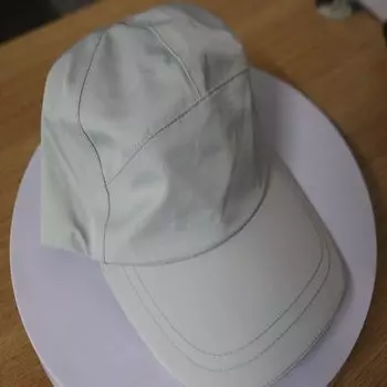 2024 Cycling New Arrival Outdoor Peaked Cap Waterproof Sun-Proof Men s and Women s Outdoor Sports Professional Windproof Baseball Cap White seven leaves All yards