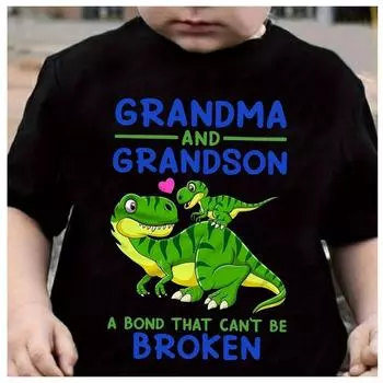 2024 Детская летняя одежда Футболки с рисунком динозавра Футболка с коротким рукавом для мальчика Модные футболки Топы Футболка с рисунком для детей 100