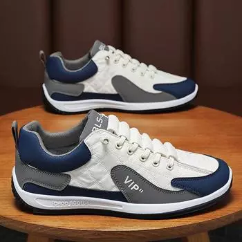 2024 Дизайнерские мужские кроссовки весна-осень модные дышащие повседневные кроссовки для бега теннисные туфли класса люкс универсальные Zapatos De Hombre 39 белый