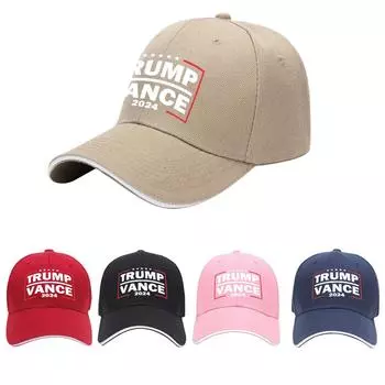 2024 Дональд Трамп Республиканская партия Республиканские патриоты Президент Кепка Сделаем Америку снова великой Кепка Флаг США Модная отрегулируйте бейсболку хаки