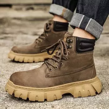 2024 Douyin прямая трансляция хит продаж осень новые утолщенные ботинки для отдыха на открытом воздухе альпинизм теплые классические инструменты Martin 38 золотой