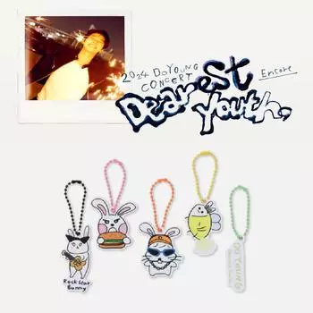 2024 DOYOUNG Encore Concert Dearest Youth Случайный акриловый брелок для ключей