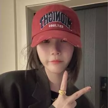 2024 early spring new baseball cap American retro enlarged version soft top cap casual versatile MIDNIGHT M56-58cm чёрный