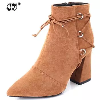 2024 Europe and the United States autumn and winter high-quality snow boots warm rough with women s boots free shipping 3 чёрный