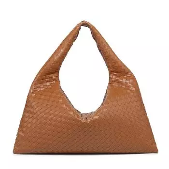 2024 European & American Hand-Woven Tote Bags for Women - Large-Capacity, Commuter-Style 52*14*26cm