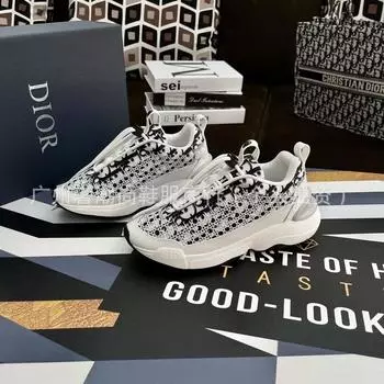 2024 европейские низкие сетчатые белые роскошные повседневные кроссовки для бега 40