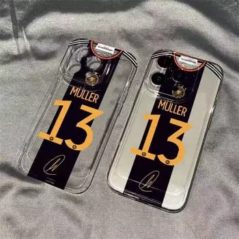 2024 Европейский футбол Германия Томас Мюллер чехол для телефона IPhone 15 14 13 12 11 Pro Max Plus iPhone 15