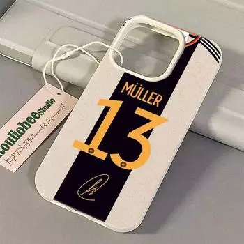 2024 Европейский футбол Лука Модрич Томас Мюллер чехол для телефона IPhone 15 14 13 12 11 Pro Max Plus iPhone 15