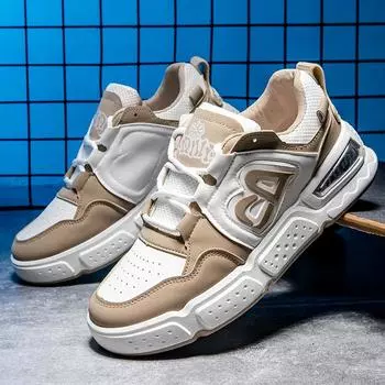 2024 Fashion Men s Causal Low Top Skate Shoes Breathable Lightweight Non-Slip Sneakers Comfort Fit Walking Shoes for Male 39