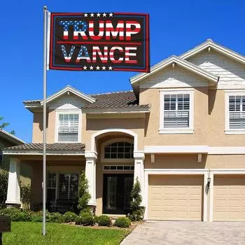 2024 Флаг 3x5 Одинарный уличный флаг гобеленовый подарок, нить с холщовым заголовком и латунными люверсами для