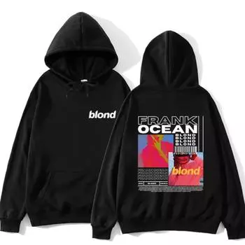 2024 Frank Ocean Merch Толстовка, альбом Blonde, толстовка с капюшоном, для мужчин, хип-хоп, осень/зима, толстовка, толстовка с капюшоном S