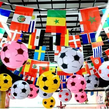 2024 футбольный воздушный шар повязка на голову Кубок Европы по футболу украшения для вечеринки болельщики реквизит для поддержки
