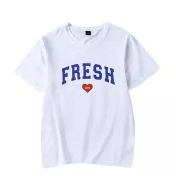 2024 футболки Sturniolo Triplets Varsity Tee Fresh Love Merch с принтом для мужчин и женщин, модные повседневные хлопковые топы с короткими рукавами 3XL