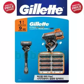 2024 Gillette ProGlide Razor Set Blade 1 + Blade 9, корейское лезвие бритвы