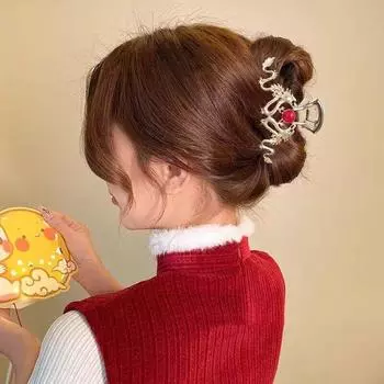 2024 год Дракона Акула Коготь Заколка Коготь Для Волос Дракона Металлическая Шпилька Женская Заколка Краб Заколка Аксессуары Для Волос