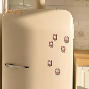 2024 год Дракона Магнит на холодильник Прочная сильная адсорбция Изысканно изготовленный холодильник удачи E