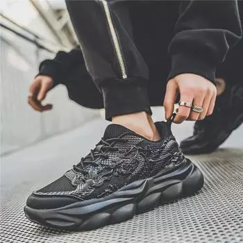 «2024 год дракона, светящиеся 3D-кроссовки с китайским драконом — мужские повседневные спортивные кроссовки Lucky» 39