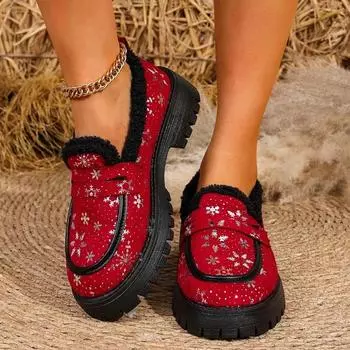 2024 Горячая Распродажа Женская Обувь Слипоны Женские Туфли На Высоком Каблуке Модные Повседневные Туфли-Лодочки Женские Брендовые Туфли Больших Размеров Женские 35