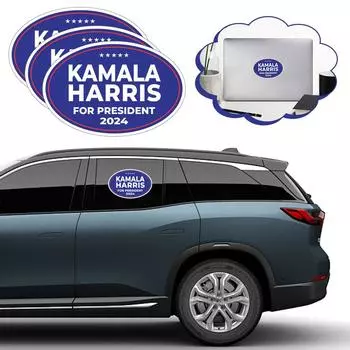 2024 HARRIS наклейки для автомобиля, мотоцикла, прекрасная наклейка, водонепроницаемая защитная наклейка, графика для двери, автомобиль, мультфильм F4J0