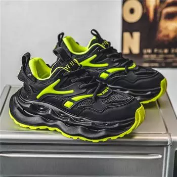 2024 high-end men s shoes soft soled comfortable casual sports shoes wear-resistant outdoor hiking and running shoes sneakers 39 чёрный